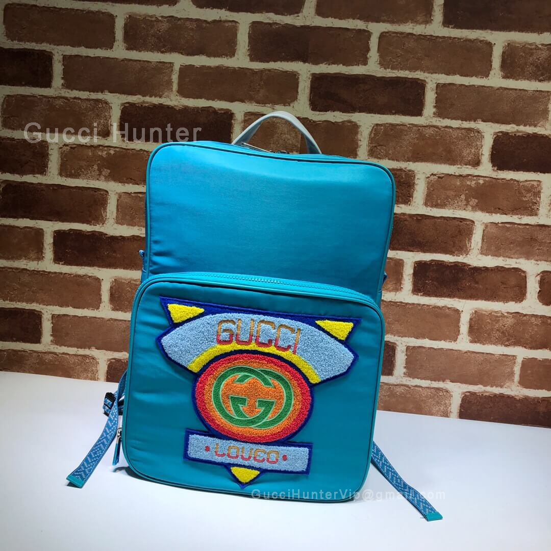 Gucci Medium Backpack With Gucci 